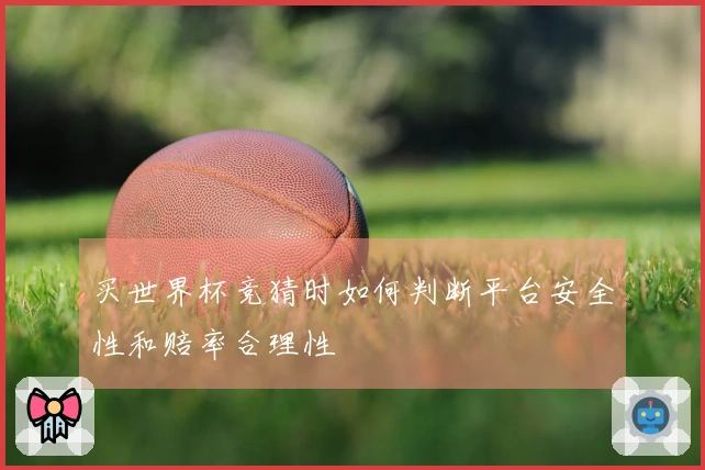 买世界杯竞猜时如何判断平台安全性和赔率合理性